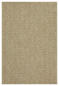 Earth Gc Ntl1014 Jute White 2 Ft. 7 In. X 7 Ft. 3 In. Indoor Outdoor Area Rug Natural White Polyester Polypropylene