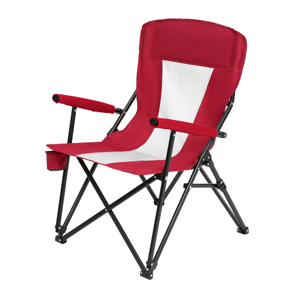 Steel Folding Chair Red Red Seats 2 Steel
