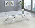 Alfresco 3 Piece Occasional Table Set Silver Silver Wood