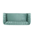 3 Seater Sofa Turquoise Velvet 3 Seat