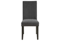 Marian Black Dining Chairs Kit Of 2 Black Fabric