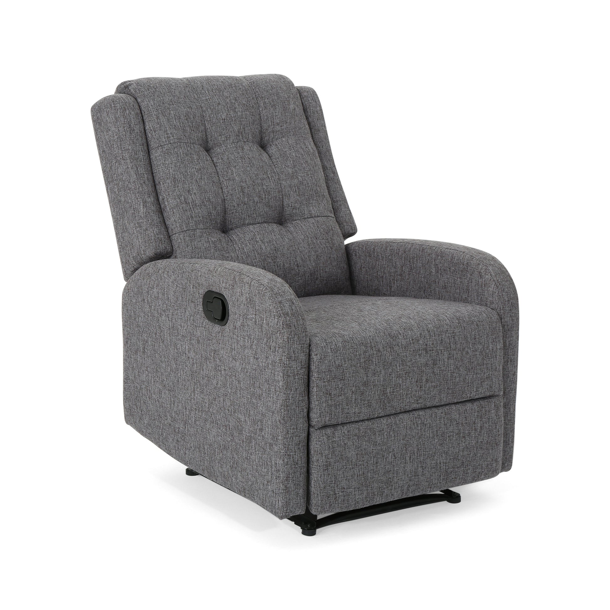 24.75" Wide Manual Standard Recliner Charcoal Fabric