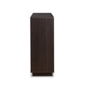 Espresso 2 Door Wine Cabinet With Stemware Rack Espresso Kitchen Mdf