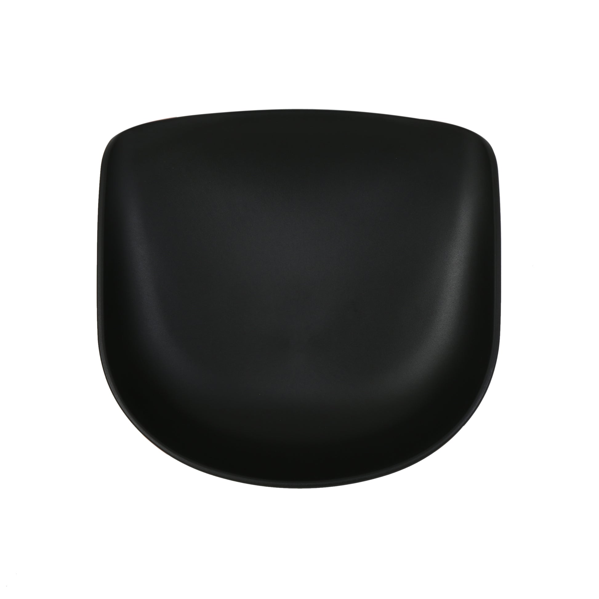 Barstool Set Of 2 Black Polypropylene