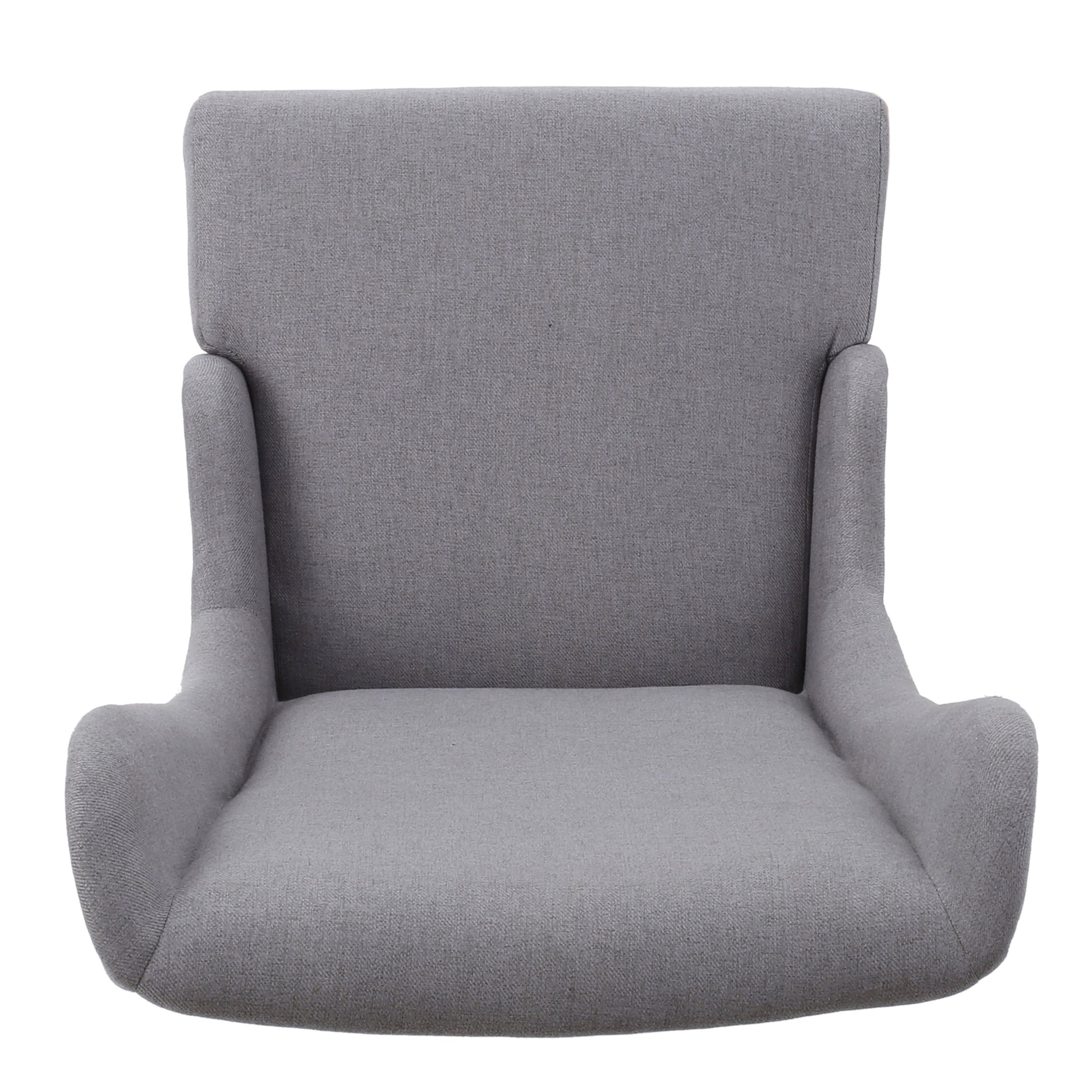 Dining Chair Light Grey Fabric