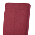 Pertica Kd Dining Chair Red Fabric