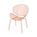 Elba Chair Set Of 2 Orange Iron