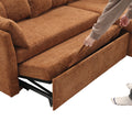 United Modular Sectional Sofa L Shaped Modular Couch With Reversible Chaise Modular Sofa Sectional Couch With Storage Seats Brown Chenille 3 Seat