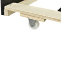 Full Size Upholstered Platform Bed With Led Frame, With Twin Size Trundle And 2 Drawers, Teddy Fleece, White White Fleece