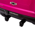 24V Kids Ride On Car W Parents Control,Licensed Chevrolet Silverado,Four Wheel Suspension,Led Lights,Bluetooth,Music,Usb,Mp3,Power Display,Speeds 2.49 3.73Mph For Kids Aged 2 5. Pink 50 99 Lbs