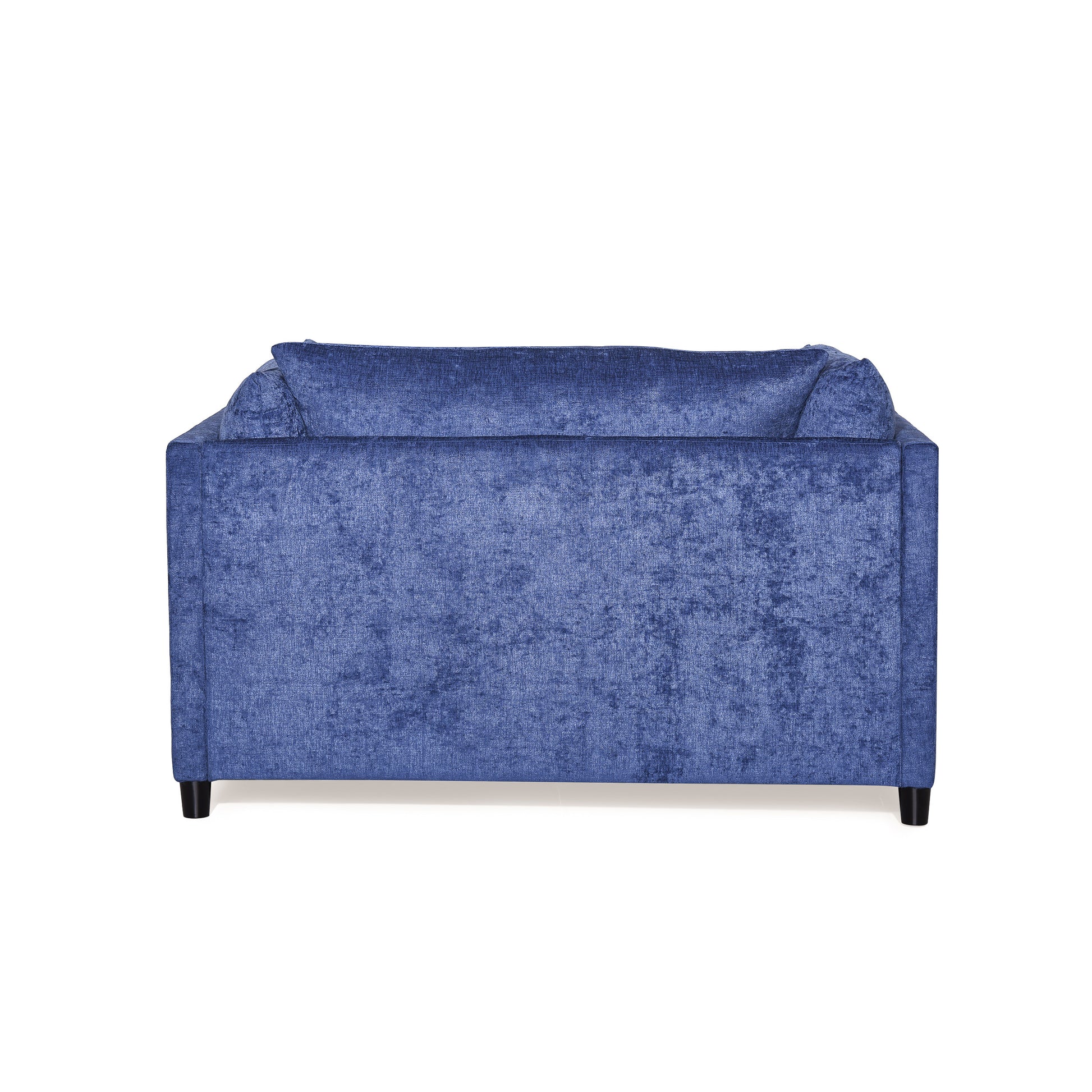 Club Chair Navy Blue Fabric