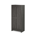 Delaney 2 Door Wardrobe Grey Mdf