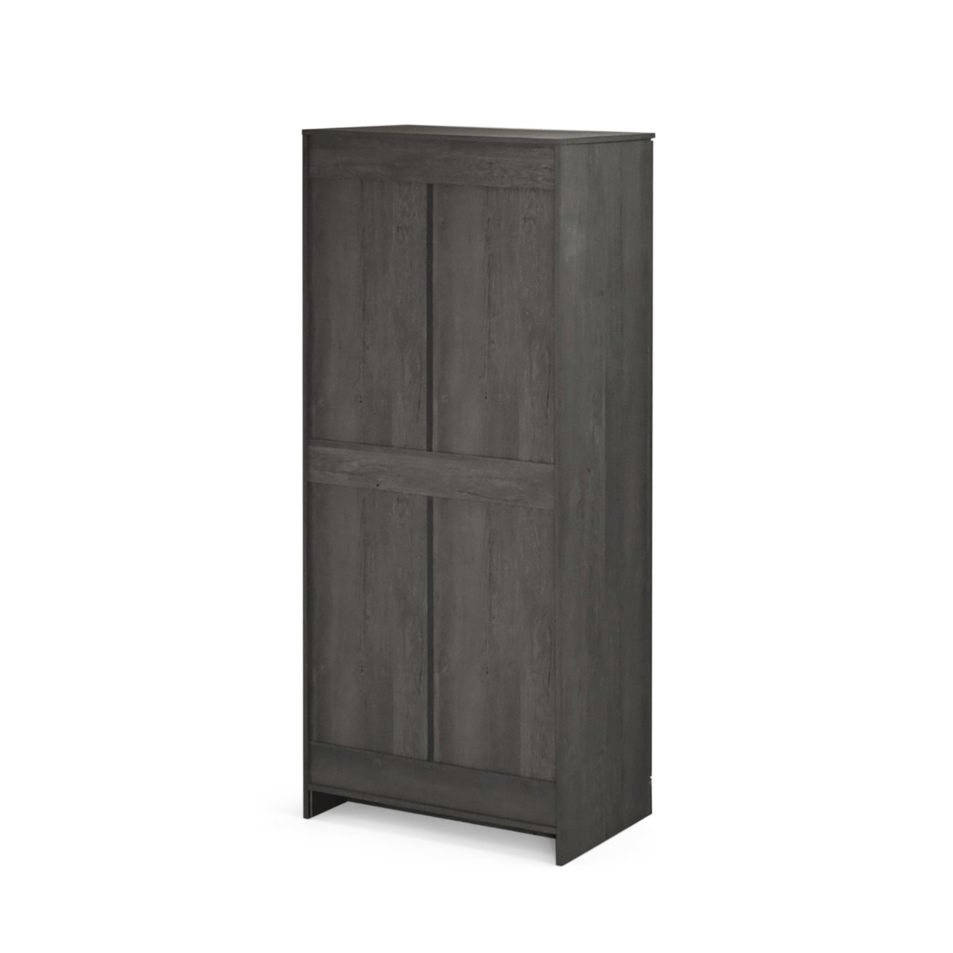 Delaney 2 Door Wardrobe Grey Mdf