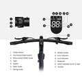 Electric Bicycle 350W Black Aluminium Alloy