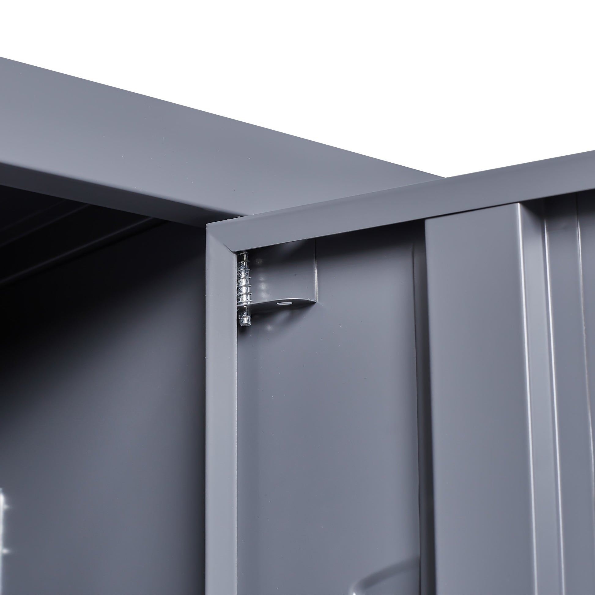 12 Door 72"H Metal Lockers With Lock For Employees,Storage Locker Cabinet For Home Gym Office School Garage,Gray 5 Or More Spaces Gray Primary Living Space Door Locks Modern Metal
