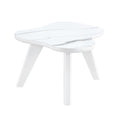 Modern Minimalist Wood Color Table Top. Solid Wood Legs, Cloud Shape To Give You A Experience, Computer Desk. The Game Table. Suitable For Dining And Living Rooms. White Mdf