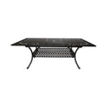 Phoenix Expandable Dining Table Natural Aluminium