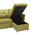 United Modular Sectional Sofa L Shaped Modular Couch With Reversible Chaise Modular Sofa Sectional Couch With Storage Seats Olive Velvet 3 Seat