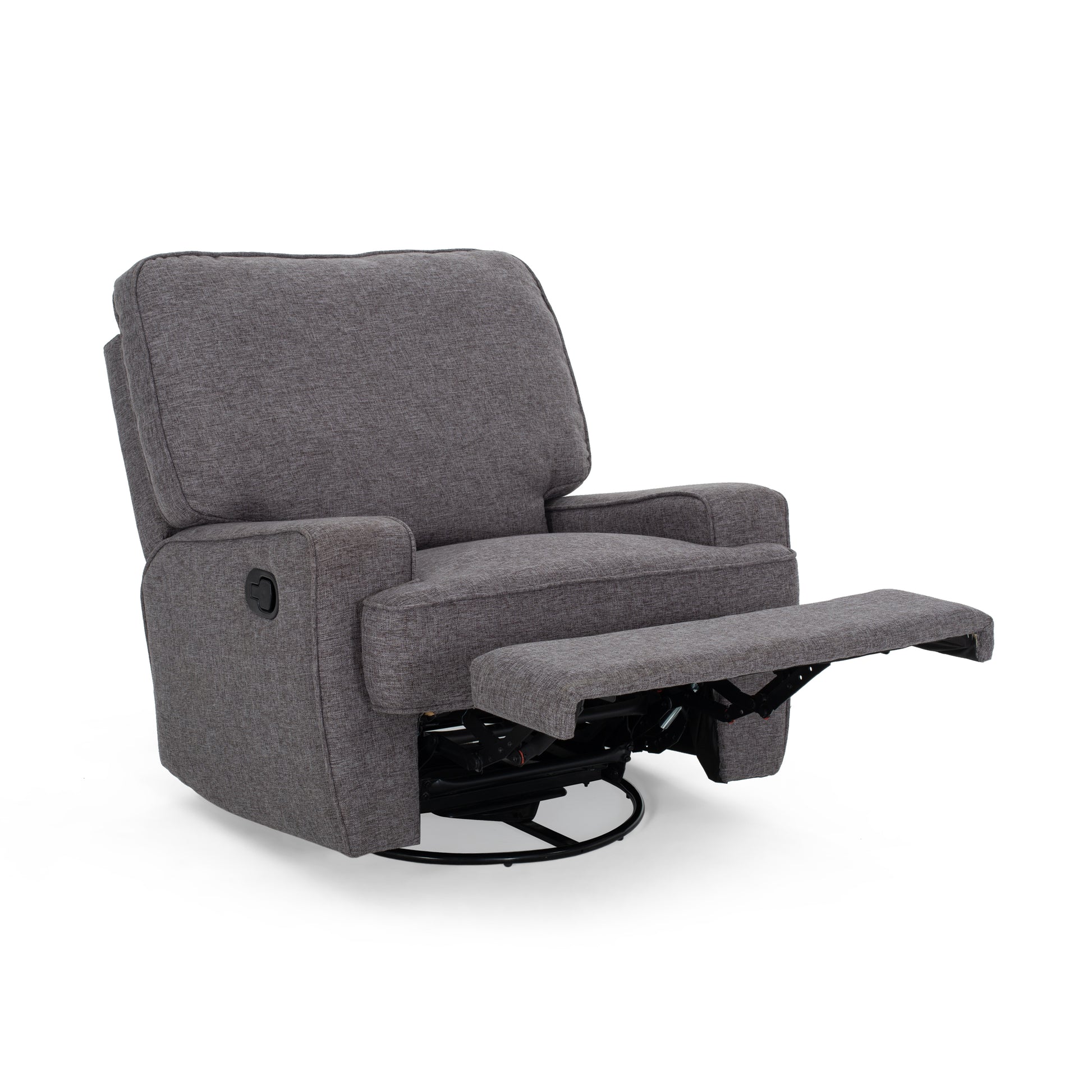 36" Wide Manual Standard Recliner Charcoal Fabric