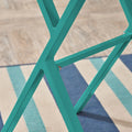 Taro Bistro Set Teal Iron