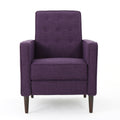 Recliner Purple Fabric