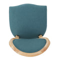 Dining Chair Teal Fabric
