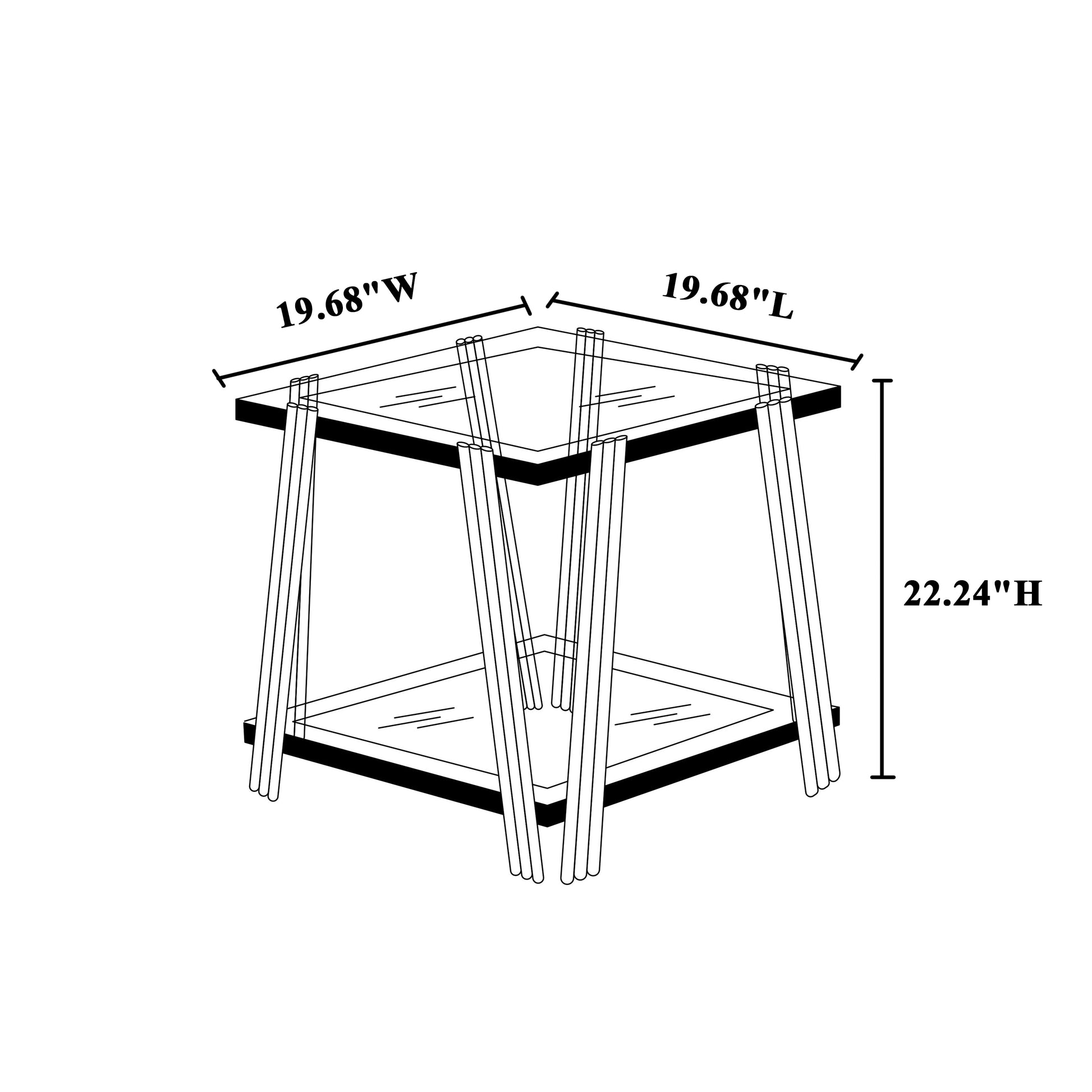 Modern Stainless Steel Coffee Table Set Set Of 3 , Double Layer Clear Tempered Glass Table Top, Coffee Table & Two End Side Table 3 Pieces Sets For Living Room Home Office, Silver Clear,Silver