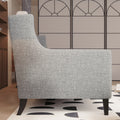 78.75'' 3 Seater Sofa, Button Tufted Backrest With Comfy Cushion, Mid Century Modern Couches For Living Room, Upholstered Comfy Sofa Couch For Bedroom, Apartment Grey Polyester 3 Seat