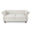 Seat Sofa Beige Fabric