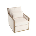Coolmore Corduroy Swivel Barrel Chair, Comfy Accent Sofa Chair For Living Room, 360 Degree Swivel Barrel Club Chair, Leisure Arm Chair For Nursery, Hotel, Bedroom, Office, Lounge Beige Beige Primary Living Space Foam Corduroy