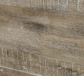 Ludin Taupe Butterfly Leaf Dining Table Taupe Engineered Wood