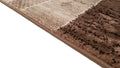 Jersey Area Rugs, Carpets For Livingroom, 5X7 Area Rugs ,3394 Brown Rectangle 5&7 Brown Contemporary Abstract Polypropylene