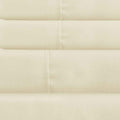 Lanester 4 Piece Full Size Deep Pocket Sheet Set The Urban Port, Cream Cream Microfiber