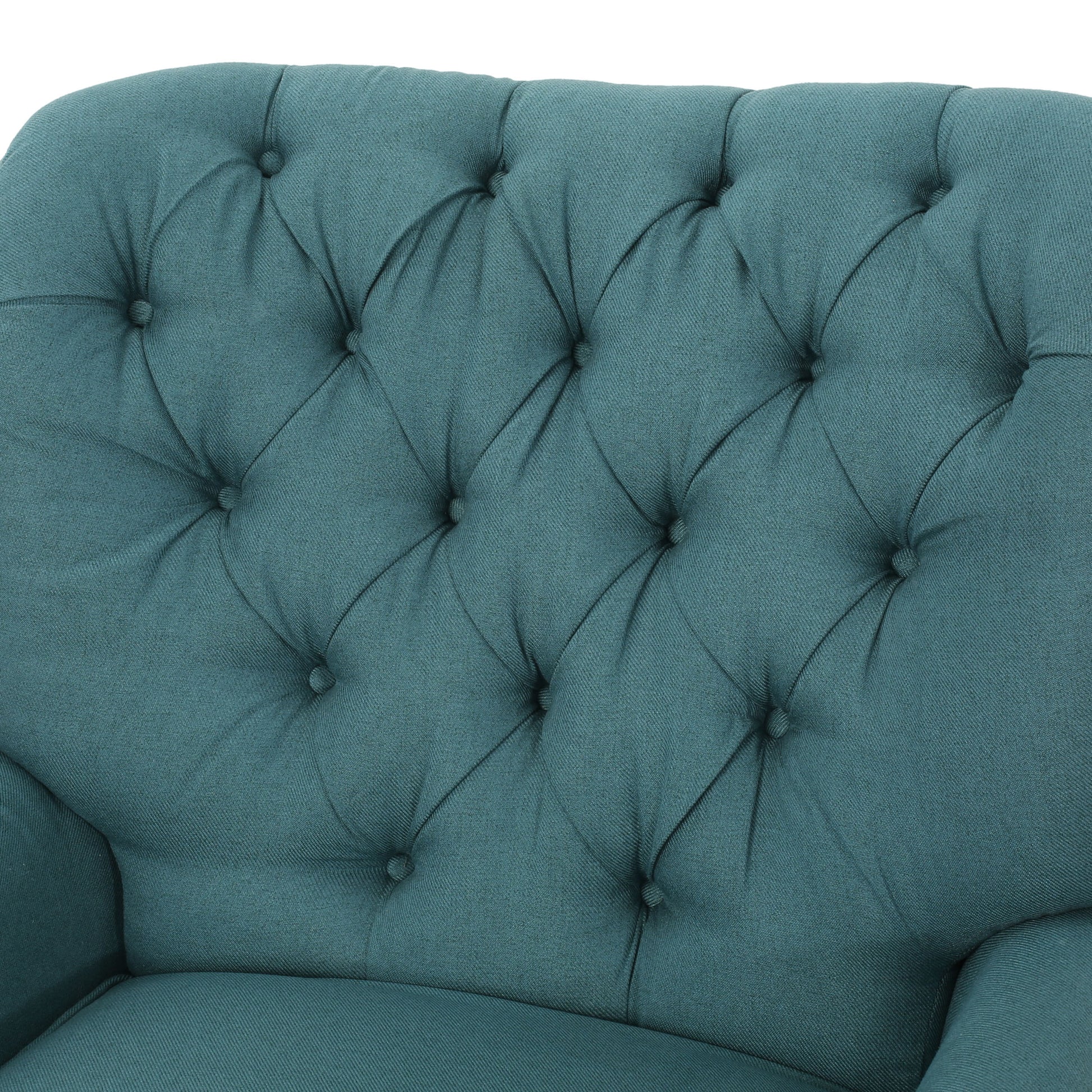 Indulge In Supreme Comfort: Electric Recliner Chair With Elegant Copper Accents And Soft Teal Upholstery Teal Fabric