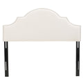 Queen&Full Sized Headboard Ivory Fabric