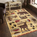 Nature'S Nest Gc Cbl3002 Multi 2 Ft. X 3 Ft. Lodge Area Rug Beige Polypropylene