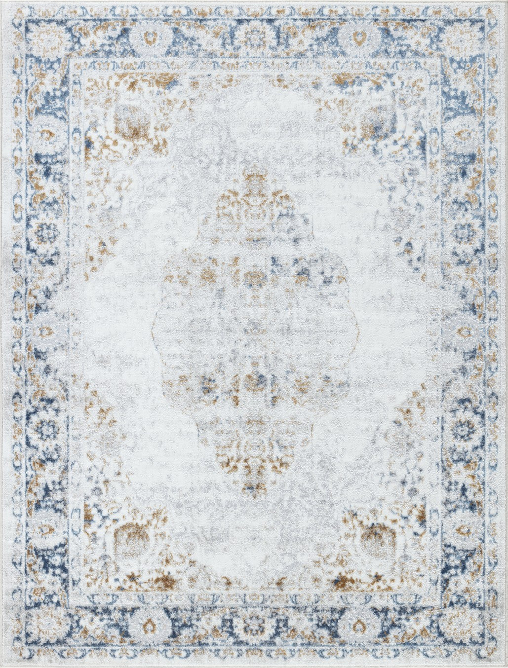 Legacy Gc Cam8004 Multi 2 Ft. 7 In. X 7 Ft. Area Rug White Polyester