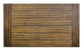 Velvety Brown 6 Piece Gathering Dining Set Brown Engineered Wood