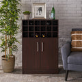 Wine & Bar Cabinet Wenge Particle Board