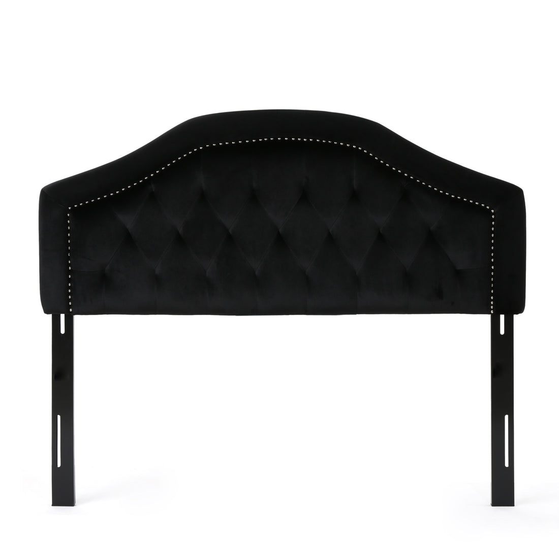 Queen&Full Sized Headboard Queen Black Velvet