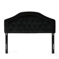 Queen&Full Sized Headboard Queen Black Velvet