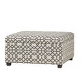 Richmond Storage Ottoman Grey Fabric