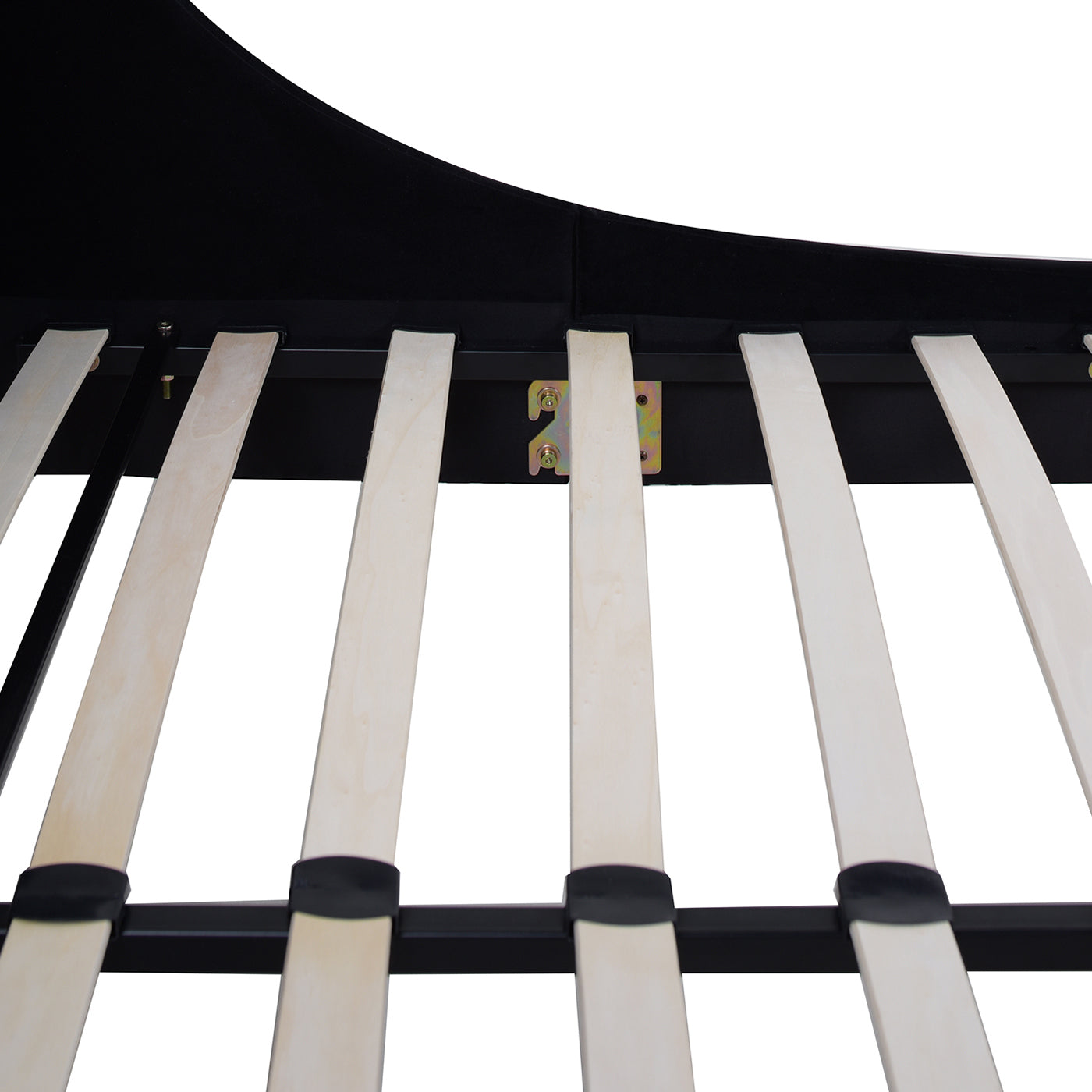 Aspen Vertical Tufted Headboard Platform Bed Set, King, Anthracite Black Velvet Box Spring Not Required King Anthracite Wood Foam Velvet Velvet