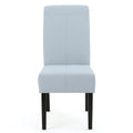 Pertica Kd Dining Chair Set Of 2 Pcs Light Blue Fabric