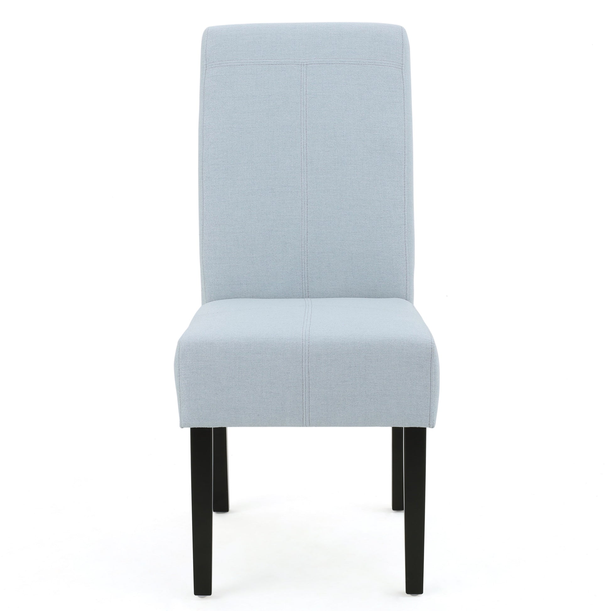 Pertica Kd Dining Chair Set Of 2 Pcs Light Blue Fabric