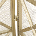 Fire Screens Gold Iron