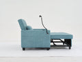 Futon Chair Bed Convertible Chair 3 In 1 Pull Out Sleeper Chair Beds With Usb Ports,Wear Resistant And Anti Scratch, Armchair Bed Sleeper For Living Room Green Tech Cloth Green Foam Tech Cloth 2 Seat