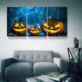 3 Piecehalloween Wall Art Festival Paintings Decorations Party Gift Poster For Home Wall Decor Framed 2436Inch Thickness 1.5Inch Multicolor Canvas