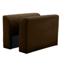 Corduroy Sofa Armrests For 2 Seater Sofa, 3 Seater Sofa And 4 Seater Sofa, Brown Corduroy Brown Corduroy 1 Seat