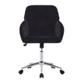 Ty Office Chair Black Velvet